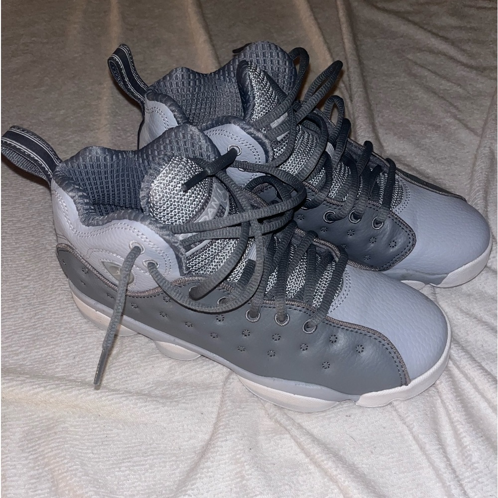 gray jordan 13s